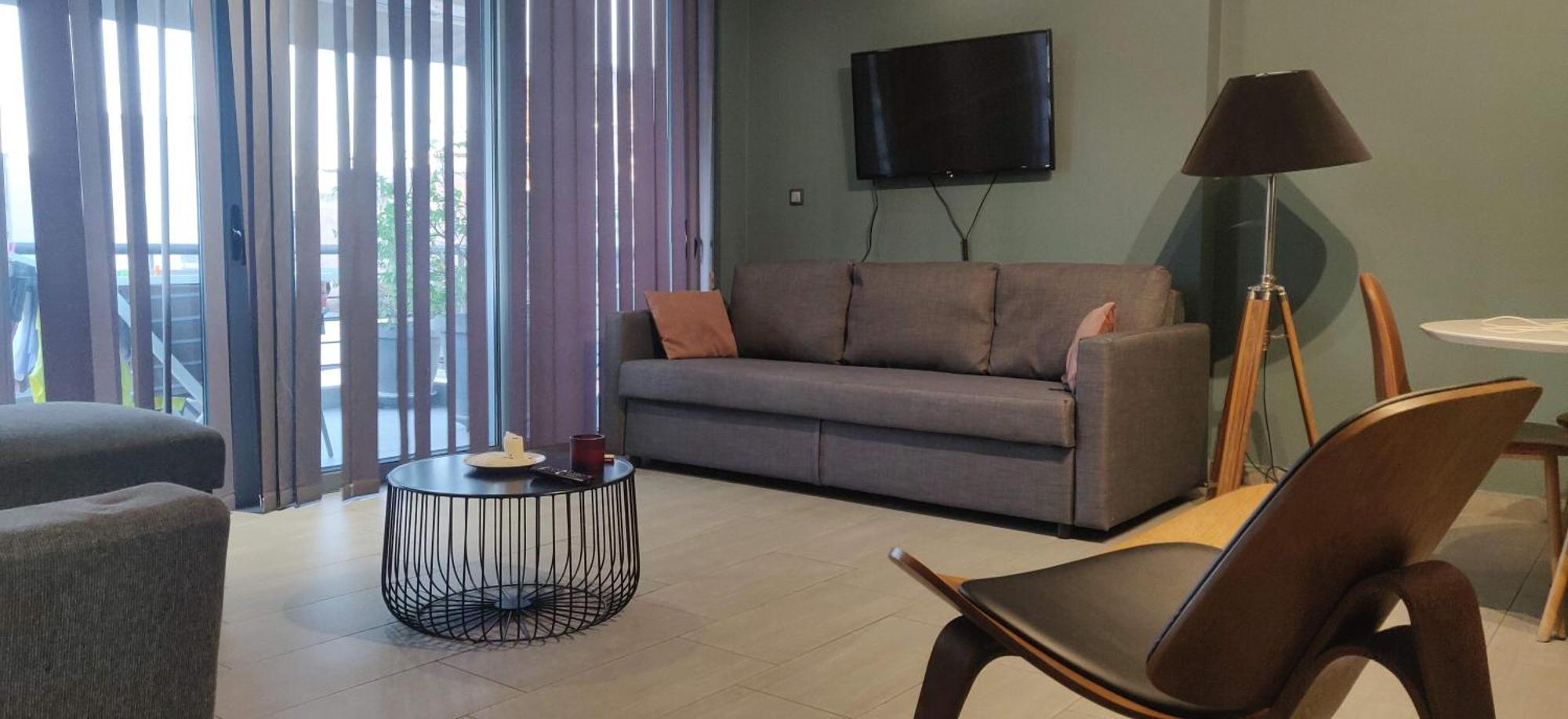 Elegant Bright Apartment With Acropolis View Terrace 雅典 外观 照片